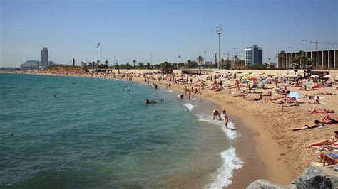 playa gay barcelona|Mar Bella Beach 